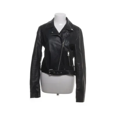 Biker jacket (Black) from Copperose Polyurethane, Viscose