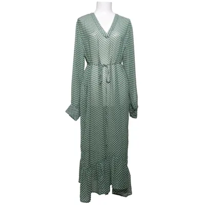 Jurk (Groen, Wit) van Ichi