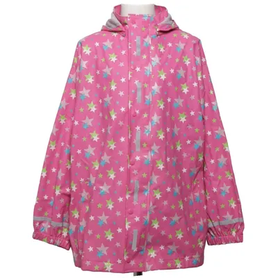 Rain jacket (Pink, Multicolored) from Playshoes Polyester
