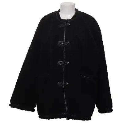 Shearlingjakke (Sort) fra Neo Noir Polyester