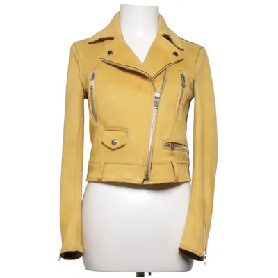 Biker jacket (Yellow) from Zara Basic Outerwear