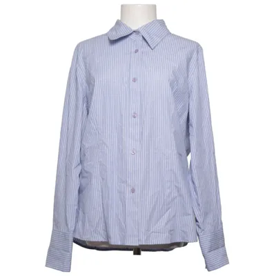 Shirt (Blue, White) from Dice Cotton