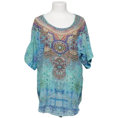 Top (Blau, Grün, Mehrfarbig) von Jsquad Seide