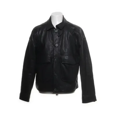 Leren jack (Zwart) van Emilio Leer, Polyester