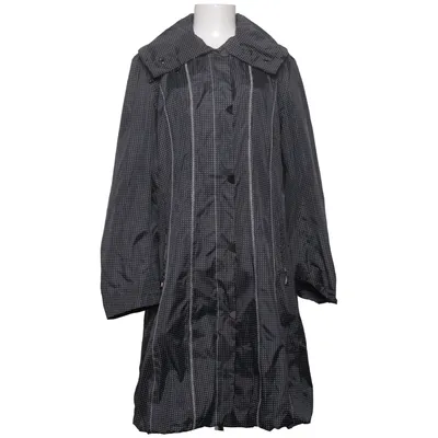 Regnkappa (Svart, Vit) från Normann Polyester, Polyuretan