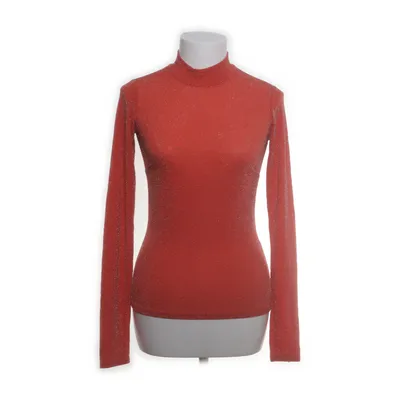 Topp (Röd, Silverfärgad) från NLY Trend Elastan, Metallfiber, Nylon