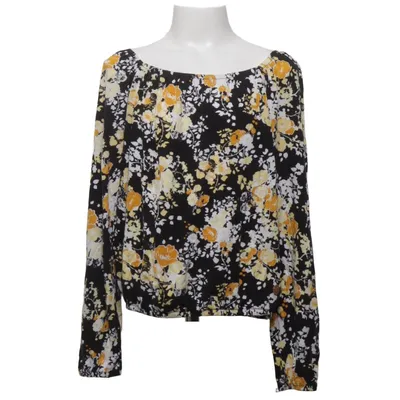 Blouse (Black, Yellow, White) from Ü by KappAhl Viscose