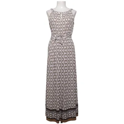 Robe longue (Blanc, Marron, Multicolore) de Comma Élasthane, Polyester