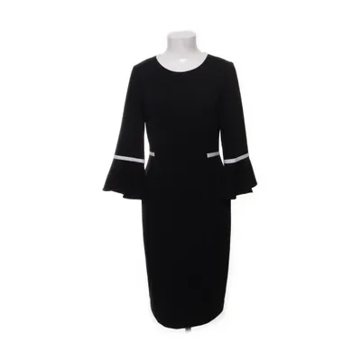 Kjole (Sort, Hvid) fra Calvin Klein Elastan, Polyester