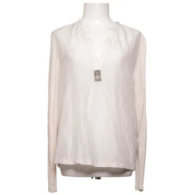 Blouse (Beige) van Gustav Katoen, Elastaan, Zijde, Viscose