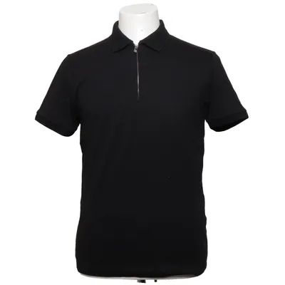 Polo (Noir) de Selected Homme Coton biologique, Polyester recyclé