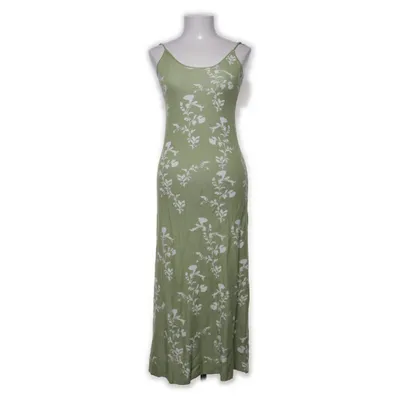 Maxi dress (Green, White) from Desigual Polyamide, Viscose