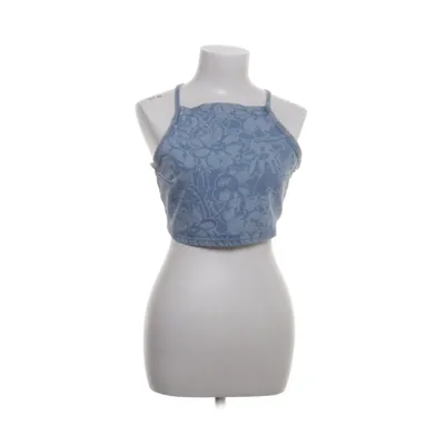 Haltertop (Blauw) van Divided by H&M Katoen