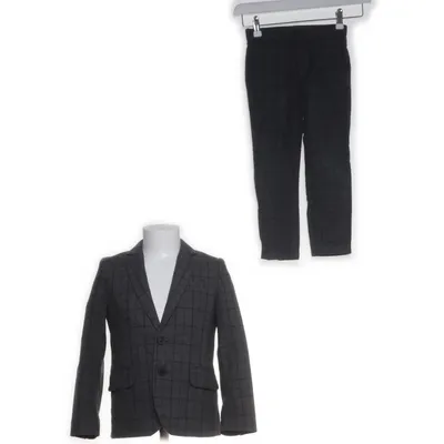 Kostym (Grå, Vit, Flerfärgad) från H&M Bomull, Polyester