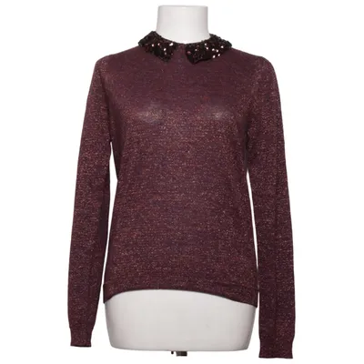 Pull-over (Violet, Orange) de Xandres Acrylique, Lin, Fibre métallique, Polyester, Laine