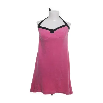 Halterneckklänning (Rosa, Svart) från Jumper Fabriken Bomull