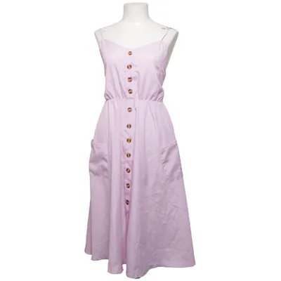 Jurk (Roze, Wit) van Moking Top
