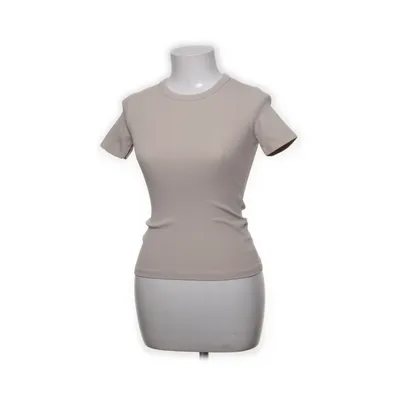 T-shirt (Beige) från FSBN Sister Bomull, Elastan