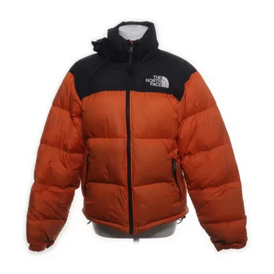 Dunjacka (Svart, Orange) från The North Face Dun, Fjädrar, Nylon