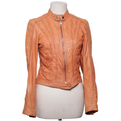 Leather jacket (Brown) from Rock'n Blue Cotton, Leather