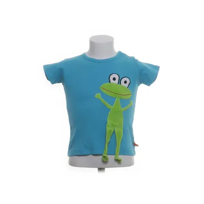 T-shirt (Blå, Flerfärgad) från Lipfish Bomull, Polyester
