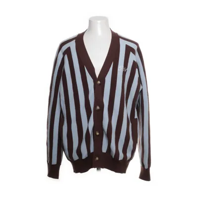 Cardigan (Brown, Blue) from Karo Kauer Wool, Nylon, Acrylic