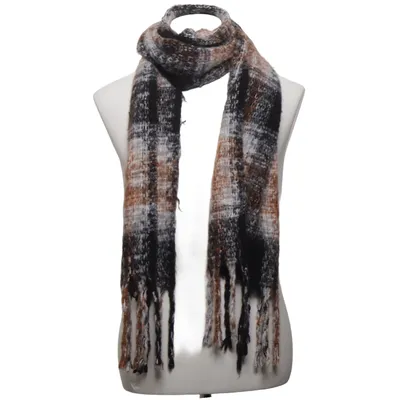 Scarf (Brown, Black, White) from Antonio Polyester