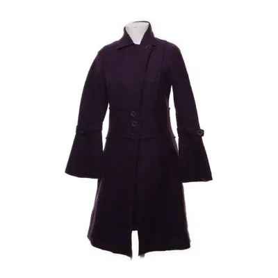 Frakke (Lilla) fra Heine Polyester, Uld