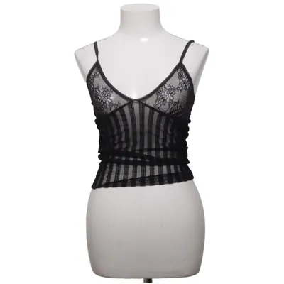 Tanktop  (Sort) fra Collusion Elastan, Polyamid, Polyester