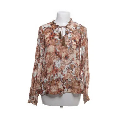 Pussy bow blouse (Brown, Multicolored) from Cream Viscose