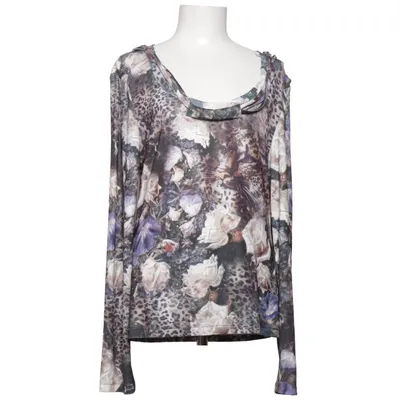 Lange mouwen shirt (Grijs, Meerkleurig) van Etoile Du Monde Elastaan, Polyester