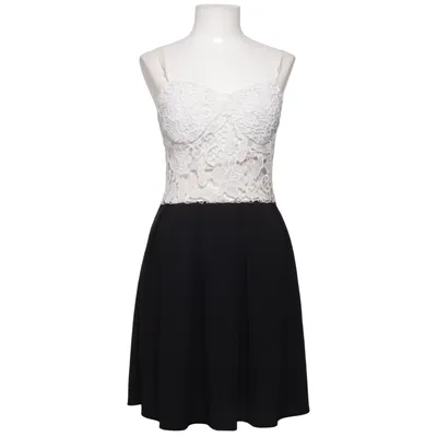 Cocktailkleid (Schwarz, Weiß) von Styled in Italy Elasthan, Polyester