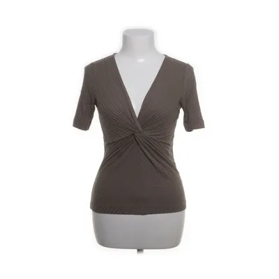 Wickeltop (Grau) von Les Lunes Elasthan, Viskose