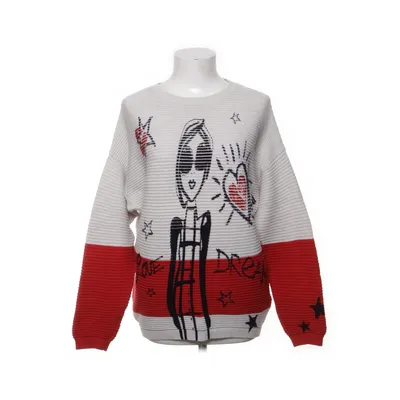 Tröja (Vit, Röd, Flerfärgad) från Oui Bomull