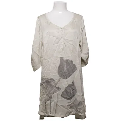 Tunic (Beige, Gray) from Antonello Serio Silk, Viscose
