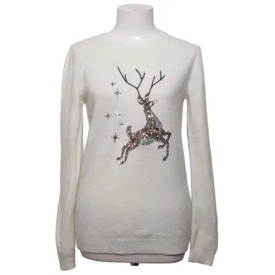 Pull de Noël (Blanc) de Dorothy Perkins Acrylique, Élasthane, Polyamide