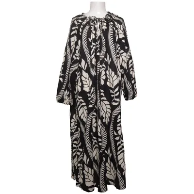 Maxi dress (Black, White) from H&M Cotton