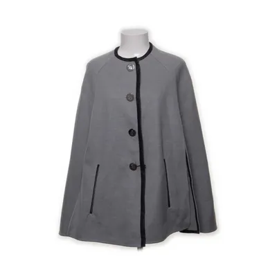Cape (Grå) fra Oodji Elastan, Kunstlæder, Polyester, Viscose