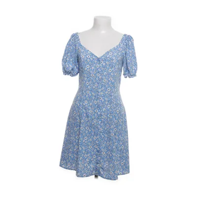 Klänning (Vit, Blå) från Mango Polyester