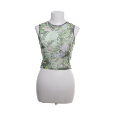 Crop top (Groen, Meerkleurig) van Urban Outfitters Elastaan, Polyester