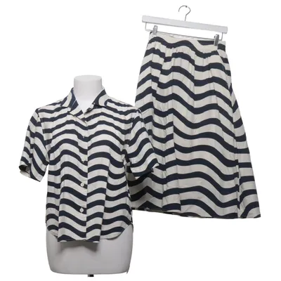 Sæt (Blå, Hvid) fra Marimekko x Uniqlo Bomuld, Linned, Viscose