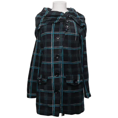 Manteau (Noir, Bleu, Blanc) de 98-86 Polyester