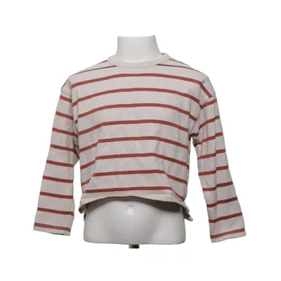 Long sleeve T-shirt (Beige, Red) from Play Up Cotton, Elastane, Recycled polyester