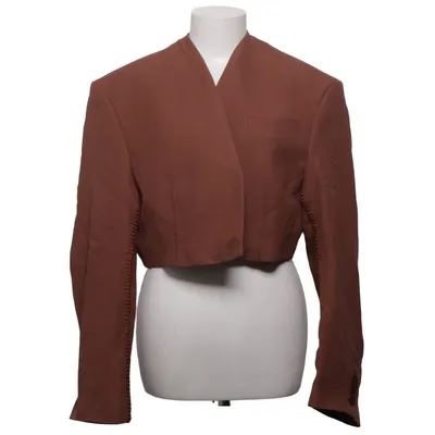 Blazer (Marron) de H&M Studio Lin, Viscose