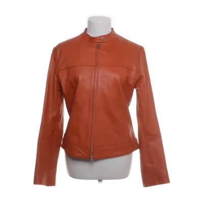Leren jack (Oranje) van Vero Moda
