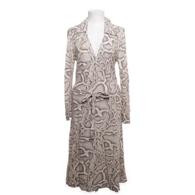 Omlottklänning (Beige, Flerfärgad) från Vera Velour Viskos, Elastan