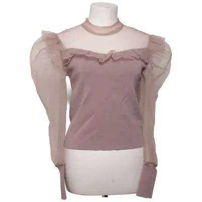 Bluse (Pink) fra Zara Polyamid, Viscose