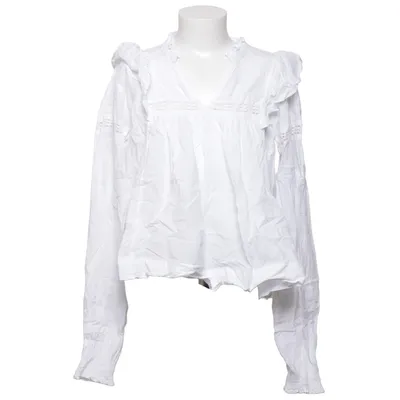 Blouse (Blanc) de Gina Tricot Coton