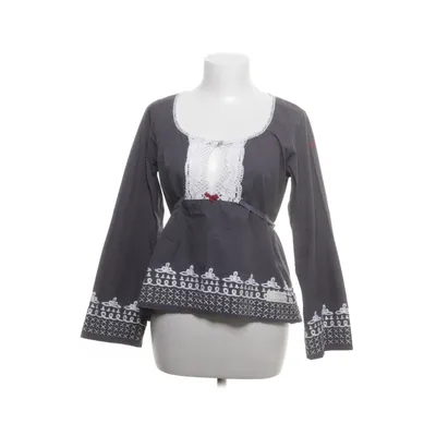 Blouse (Wit, Grijs) van Odd Molly Katoen
