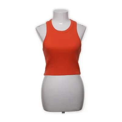 Tank­top (Orange) von Popeia Elasthan, Bio-Baumwolle